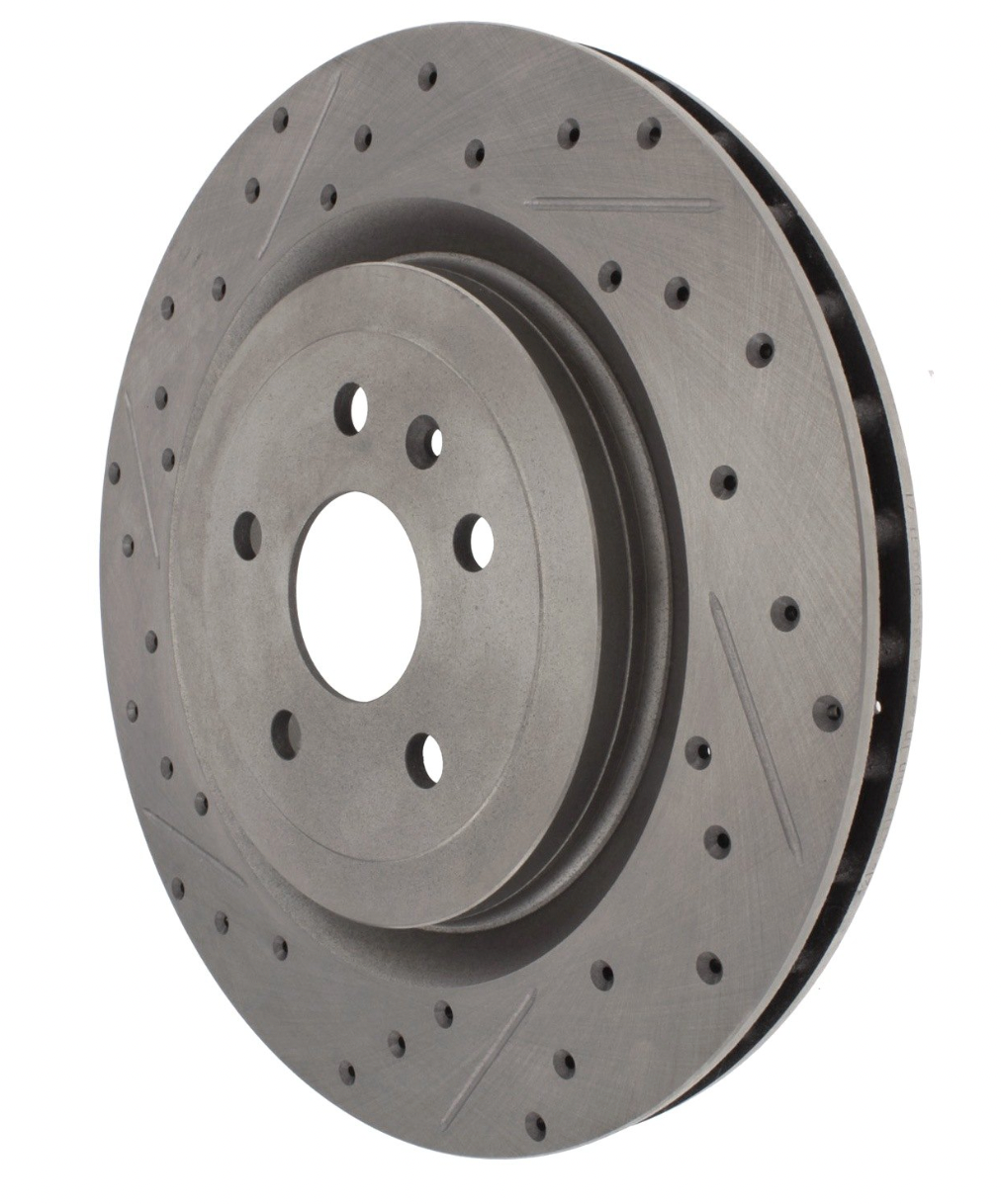 Stoptech® (09-24) CTS-V/Camaro V8 Sport Drilled/Slotted Rear Brake Rotor (6-Piston Brembo Calipers)