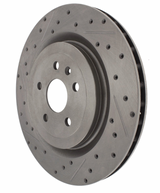 Stoptech® (09-24) CTS-V/Camaro V8 Sport Drilled/Slotted Rear Brake Rotor (6-Piston Brembo Calipers)