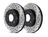 Stoptech® (17-23) Audi S4 Sport Performance Drilled/Slotted Rear Brake Rotor