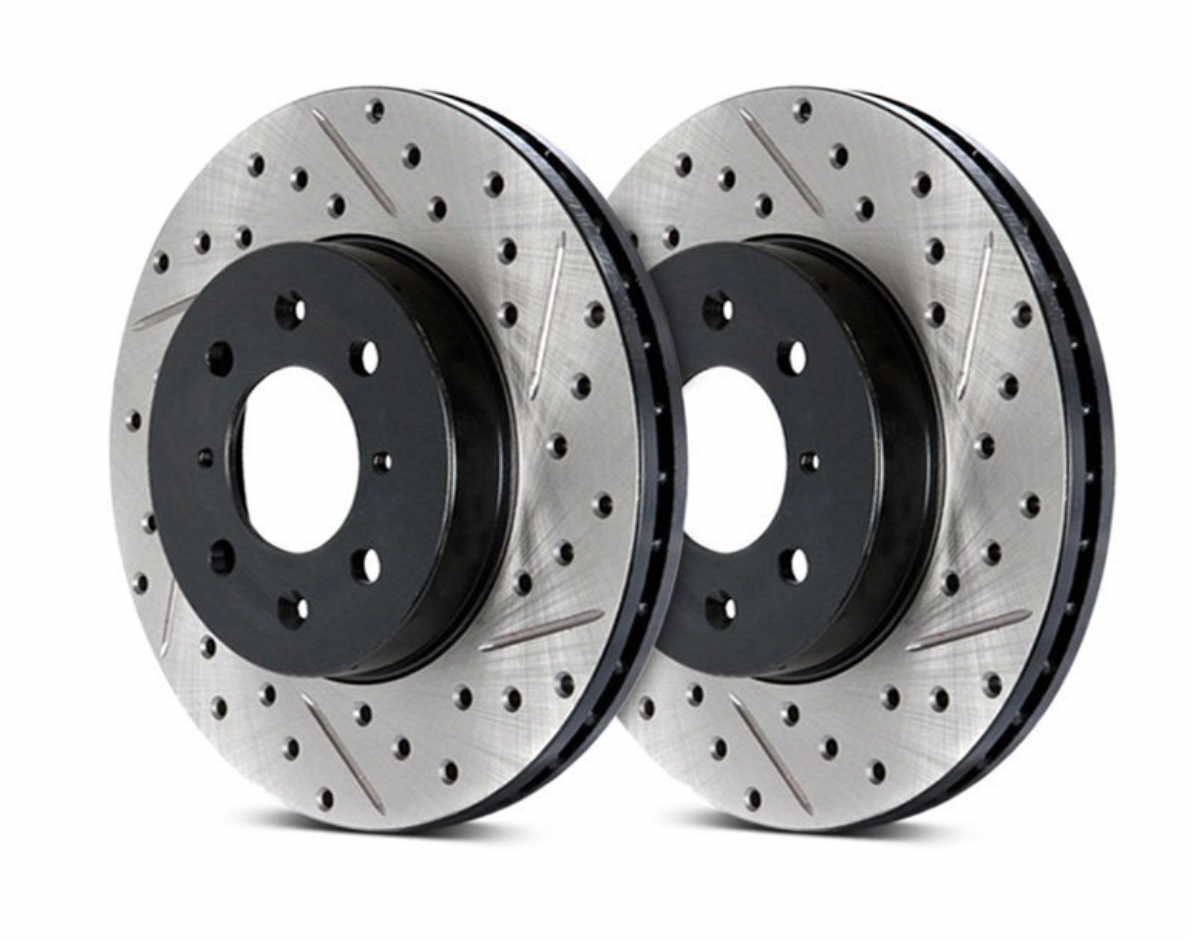 Stoptech® (09-16) Audi S4 Sport Performance Drilled/Slotted Brake Rotor