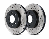 Stoptech® (09-16) Audi S4 Sport Performance Drilled/Slotted Brake Rotor
