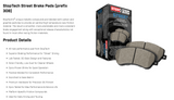 Stoptech® (07-18) Audi A4/A5/S4/S5 Street Performance Brake Pads
