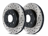 Stoptech® (13-20) Audi S3/RS3 Sport Drilled & Slotted Brake Rotor