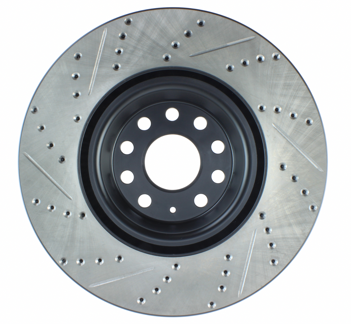 Stoptech® (13-20) Audi S3/RS3 Sport Drilled & Slotted Brake Rotor
