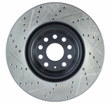 Stoptech® (13-20) Audi S3/RS3 Sport Drilled & Slotted Brake Rotor