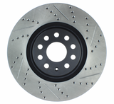 Stoptech® (13-20) Audi S3/RS3 Sport Drilled & Slotted Brake Rotor