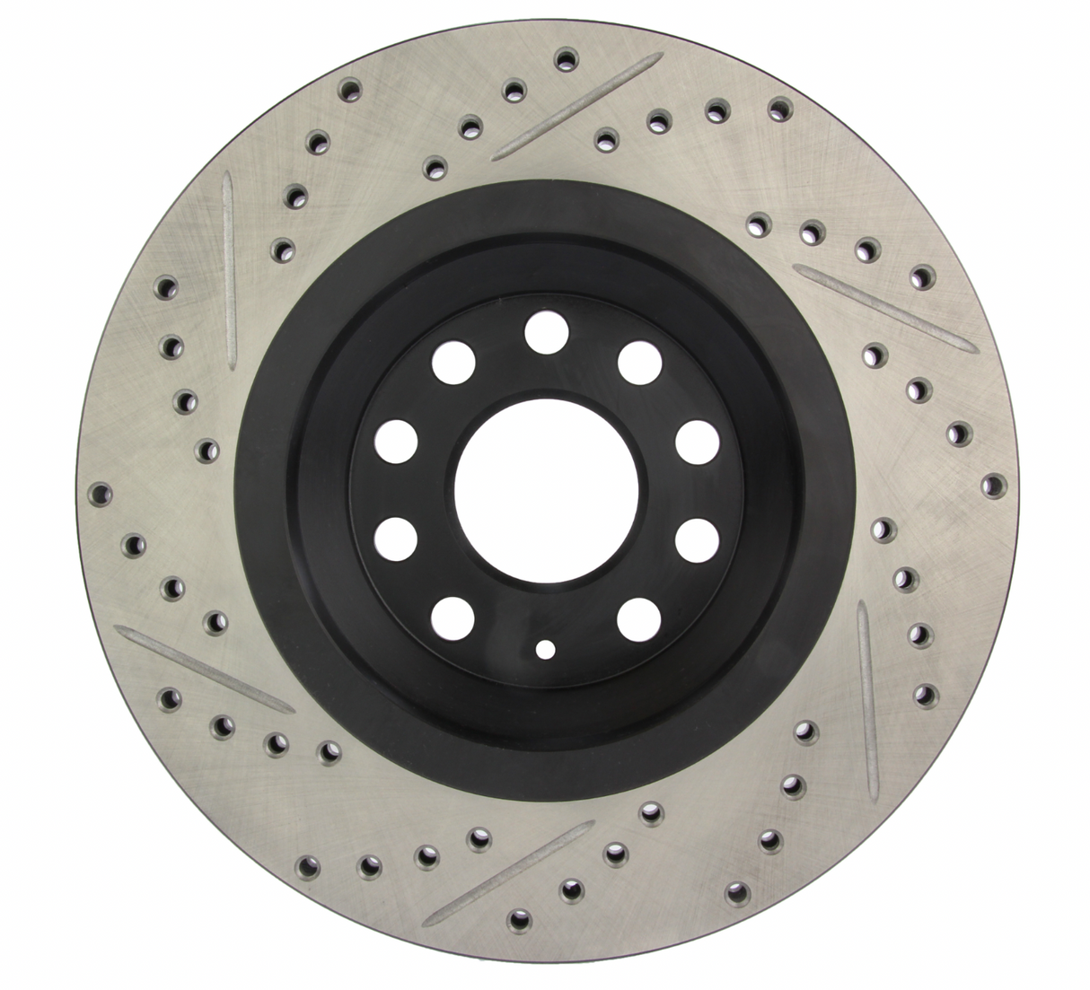 Stoptech® (13-20) Audi S3/RS3 Sport Drilled & Slotted Brake Rotor