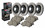 Stoptech® (13-20) Audi S3 Slotted Brake Kit with Street Performance Pads