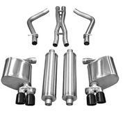Corsa® - Xtreme™ 304 SS Cat-Back Exhaust System with Quad Rear Exit 
