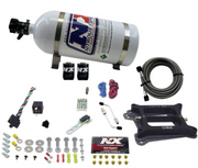 Nitrous Express® - 4150 4 BBL Gasoline Carbureted Nitrous Plate Wet System 