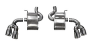 Corsa® - Xtreme™ 304 SS Axle-Back Exhaust System with Quad Rear Exit 
