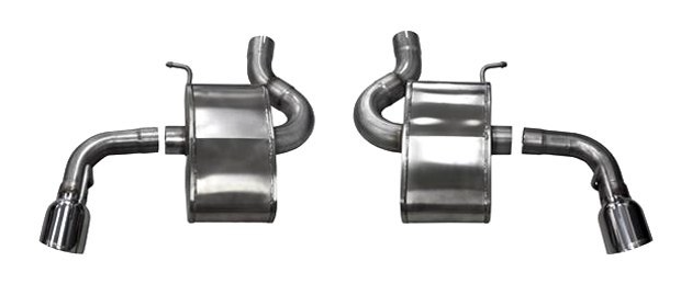 Corsa® - Xtreme™ 304 SS Axle-Back Exhaust System with Split Rear Exit 