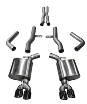 Corsa® Xtreme™ 304 SS Cat-Back Exhaust System with Quad Rear Exit 