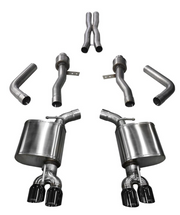 Corsa® Sport™ 304 SS Cat-Back Exhaust System with Quad Rear Exit 