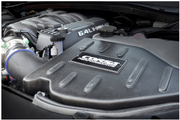 Corsa® 468646 - Closed Box Plastic Black Cold Air Intake System with Donaldson PowerCore® Blue Filter 