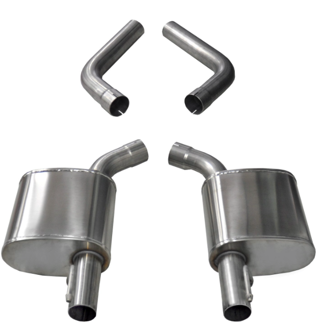 Corsa® 21022 - Sport™ 304 SS Axle-Back Exhaust System with Split Rear Exit 