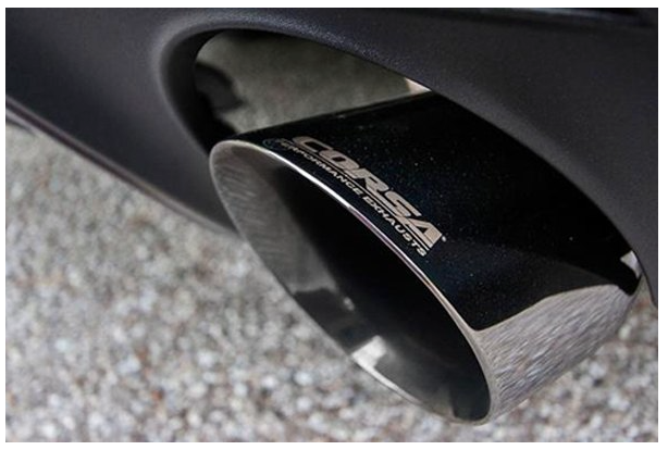 Corsa® -  Sport™ 304 SS Cat-Back Exhaust System with Split Rear Exit 