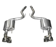 Corsa® - Sport™ 304 SS Axle-Back Exhaust System with Quad Rear Exit 