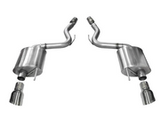 Corsa® - Touring™ 304 SS Axle-Back Exhaust System with Split Rear Exit 
