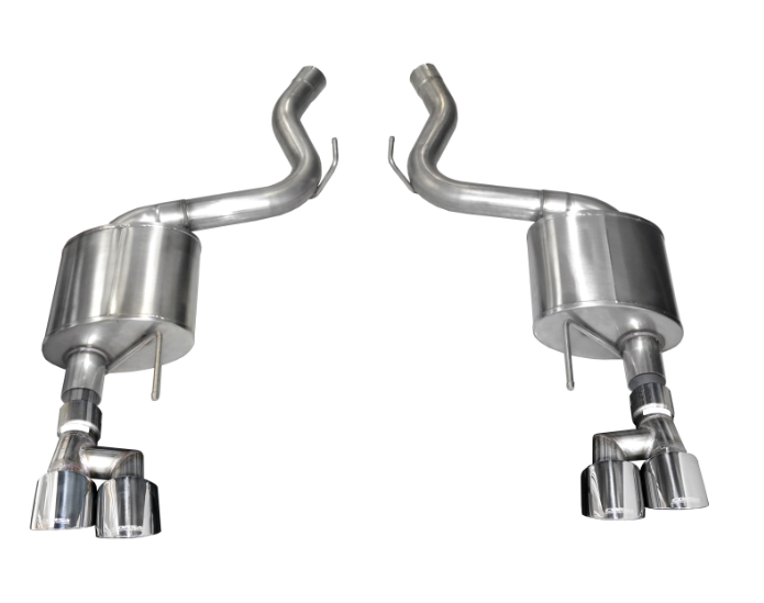 Corsa® - Sport™ 304 SS Axle-Back Exhaust System with Quad Rear Exit 