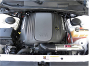 Injen® (05-10) Mopar 5.7L PF Series Wrinkle Black Cold Air Intake System 