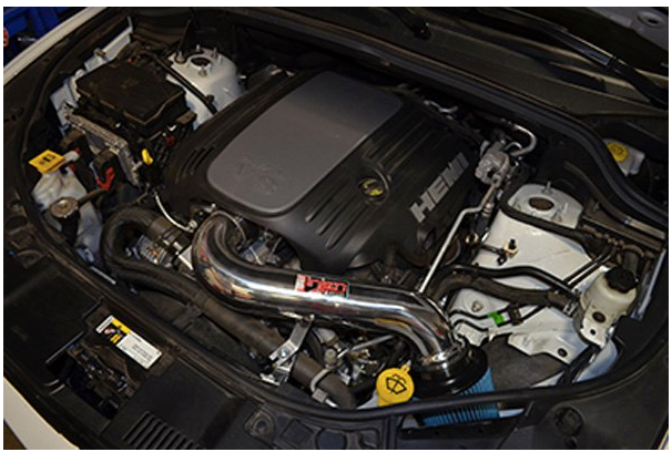 Injen® (11-20) Cherokee 5.7L PF Series Wrinkle Black Short Ram Air Intake System 