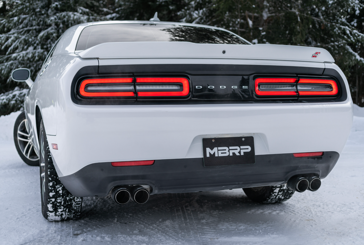 MBRP® (15-23) Challenger V6 Armor Lite Aluminum 2.5" Cat-Back Exhaust with Street Profile
