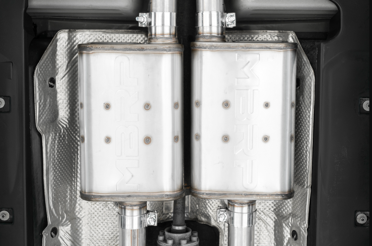 MBRP® (15-23) Challenger V6 Armor Lite Aluminum 2.5" Cat-Back Exhaust with Street Profile