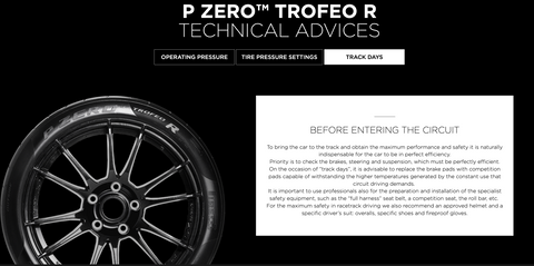 Pirelli® P ZERO™ TROFEO R