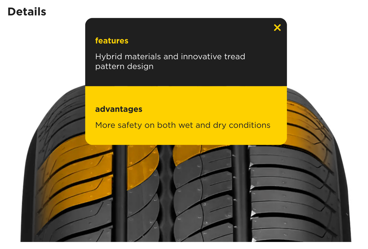 Pirelli® CINTURATO P1™ VERDE 195/55R16 87W RUNFLAT