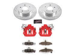 Power Stop®  KC1531-26 - Z26 Street Warrior Rear Brake Kit w/ Calipers 