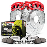 Power Stop®  KC1531-26 - Z26 Street Warrior Rear Brake Kit w/ Calipers 
