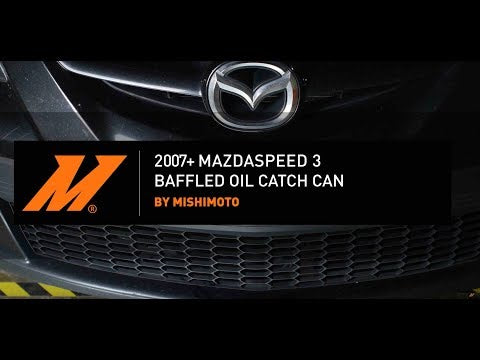 Mishimoto® (07-13) MazdaSpeed 3 PCV Side Baffled Oil Catch Can