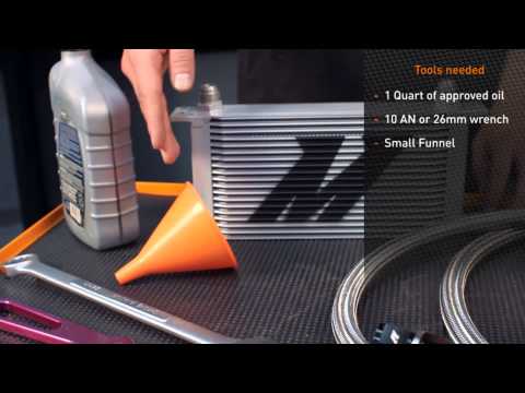 Mishimoto® 304SS -AN Braided Oil Cooler Line