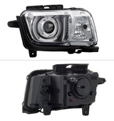 Spyder® PRO-JH-CCAM10-LED-C - Chrome LED Halo Projector Headlights 